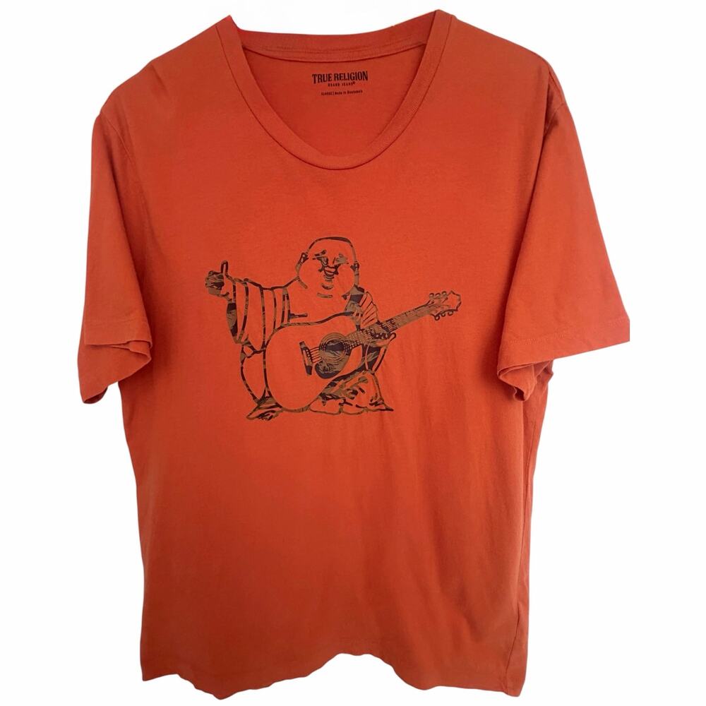 True Religion Buddha Graphic Tee Mens XL